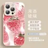 Capa para Celular Apple 16Promax 15Pro Vidro Líquido 16Plus Cobertura Total 13 Modelo Feminino 12 Capa de Alta Qualidade Anti-Riscos