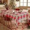 Manteles Navideños de Venta Caliente Transfronteriza con Elementos de Dibujos Animados de Moda para Decoración de Restaurantes y Creación de Ambiente, Venta al por Mayor