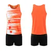Nuevo Conjunto de Ropa de Atletismo para Hombre y Mujer, Chaleco de Entrenamiento, Shorts, Maratón, Running, Secado Rápido, Competición, Ropa de Equipo Deportivo