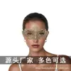 Fiesta de Disfraces del Carnaval de Venecia Reunión Máscara de Medio Rostro Accesorios Máscara de Plástico Hueca Elegante Retro