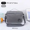 Bolsa de Almuerzo Aislada Cuadrada Engrosada con Papel de Aluminio Bolsa Bento para Oficinistas Estudiantes Bolsa de Picnic de Gran Capacidad