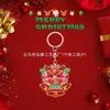 Colgante de Regalo de Navidad Llavero Acrílico 2D Estilo Nuevo Llavero para Mochila de Fiesta de Navidad