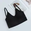 Edição de Qualidade Grande Suporte U-Back Top Tubinho Envolvente Sem Costas Esportivo Yoga Respirável Reúne Sem Aros Sutiã Camisola Colete