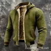 Jaqueta de Voo Masculina Nova Primavera/Outono Jaqueta de Motociclista Gola Alta Zíper Jaqueta Baseball Jaqueta Corta-vento Tendência para Ciclismo