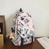 Mochila de Moda para Mujer Estilo Coreano Harajuku Estilo Ins Simple Mochila Escolar para Estudiante de Secundaria Ligera Marca de Moda Combinable Mochila para Estudiante
