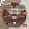 Clase a Toalla de Saliva para Bebé de Algodón Puro Impermeable de Doble Cara con Bolsillo para Saliva Babero para Recién Nacido Toalla de Saliva para Comer para Bebé Anti-Suciedad