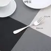 Colher de aço inoxidável atacado faca e garfo personalizados colher faca e garfo de bife comércio exterior quente logotipo imprimível faca e garfo ocidentais