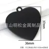 Etiqueta de Mascota de Aluminio Placa de Perro Llavero Láser Colgante de Corazón Placa de Nombre de Mascota Etiqueta de Identidad Accesorios Antiperdidos Colgante