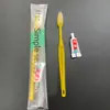 Escova de dente descartável para hotel Jinmei pasta de dente escova de dente de cerdas macias especial para hotel atacado aparelhos dentários descartáveis para casa