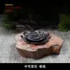 Suporte de Incenso em Espiral Étnico Estilo Chinês Suporte de Incenso Lótus Incensário Doméstico Ornamento de Acessório de Metal para Interior Suporte de Incenso