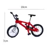Celebridad de Internet Ins Decoración de Pastel de Cumpleaños Biker Decoración Plástico Bicicleta Bicicleta de Montaña Decoración Deportiva para Niños y Niñas
