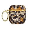 Adequado para Case Protetor de AirPods PRO com Estampa Leopardo Diamantado Estojo de Fone de Ouvido Case Protetor de AirPods 3 com Adesivo Diamante Galvanizado Flash Diamond