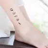 Artículo Popular Transfronterizo con Estética de Gama Alta, Frescos y Hermosos Pegatinas de Tatuaje Florales y de Espiga Estilo Ins