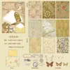 Pacote de Materiais de Adesivos Muyan Carta de Morris da Borboleta Papel de Material Vintage Decoração para Colagem de Diário Notas Adesivas