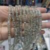 Cuentas Sueltas de Cristal Facetado para Hacer Joyería DIY, Accesorios para Collares, Fabricante de Cuentas Cuadradas de Cristal, Vidrio K9 de Alta Transparencia