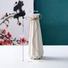 Adornos de Jarrón de Cerámica de Estrella Moderno Simple Sala de Estar Porcelana Blanca Flor Fresca Seca Juego de Flores de Cerámica Creativo