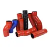 Fabricante Produce Mangueras de Silicona Automotrices de Forma Especial, Mangueras de Silicona para Admisión y Escape de Turbocompresor, Tubos Curvos de Silicona de Forma Especial Resistentes a Altas Temperaturas