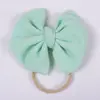 Accesorios para el cabello al por mayor de comercio exterior, lazo doble de tela burbuja europeo y americano, anillo para el cabello de bebé, banda para el cabello infantil, tocado infantil