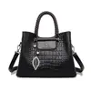 Bolso de Marca de Cuero Genuino para Mujer 2026 Nuevo Modelo Bolso de Hombro Cruzado de Piel de Vaca de Primera Capa Bolso Tote de Gran Capacidad
