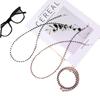 Cadena para Gafas Estilo Collar de Perlas, Cordón Anticaída, Correa de Silicona Suave Antideslizante para Gafas, Correa para el Cuello Antiperdida