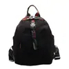 Mochila Nueva de Lona Otoñal para Mujer, Bolso Escolar Casual Grande para Estudiantes, Versión Coreana, Mochila de Viaje Versátil Ligera