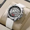 Megir Una Pieza Envío Directo Transfronterizo Popular Payaso Multifunción Cronometraje Calendario Luminoso Reloj para Hombre 2248