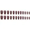 Uñas Artificiales Francesas con Lentejuelas Personalizadas para Comercio Exterior, Parches para Uñas con Diseño a partir de Imágenes y Muestras Proporcionadas, Venta Directa del Fabricante Uñas Portátiles