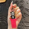 Nuevo Llavero de Halloween que Hace Sonido al Agitarse Lindo Dibujo Animado Juguete para Aliviar el Estrés Colgante para Mochila de Estudiante Pequeño Regalo