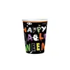 Novo Conjunto de Louças para Festa com Tema de Halloween Bandeja de Papel para Halloween Guardanapo de Papel Conjunto de Decoração de Halloween