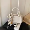 Bolso de Mano de Alta Gama para Mujer 2026 Nuevo Bolso Cuadrado Pequeño Bolso Cruzado Sencillo Bolso de Hombro Moderno Casual Bolso de Mujer de Moda