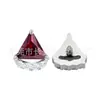 Pendientes Triangulares de Zirconia de Aleación de Titanio F136 Clavos para Labios Rosca Interna G23 Titanio Piercing Joyería para Piercing Clavos para Cabeza Hueso de la Oreja
