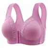 Sujetador Frontal Transfronterizo Sexy de Espuma Sin Aros Delgado Anti-caída Push-up para Pecho Pequeño Transpirable Ropa Interior Sujetador para Mujer