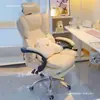 Silla gaming para uso doméstico, cómoda para sentarse a largo plazo, silla de oficina, adecuada para presentadores de transmisiones en vivo, silla de escritorio para habitación de niñas