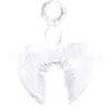 Set de Disfraces de Mejor Amigo Ángel y Demonio para Halloween Vestido Gemelo Blanco y Negro Disfraces a Juego para Fiesta de Hermanas