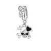 Europa y Estados Unidos anillo de ombligo nuevo sin perforación transfronterizo calavera diamante anillo de ombligo falso clip para ombligo joyería para perforación al por mayor