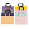 Bolsas de Tienda de Ropa Esmeriladas Pre-Hechas del Fabricante, Bolsos de Mano, Bolsas de Plástico, Bolsas de Embalaje para Ropa de Hombre y Mujer, Bolsas de Compras Negras