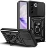 Funda para teléfono con ventana deslizante adecuada para Vivo V70Fe X300 Soporte magnético Y31 Anticaídas T5 Pro Funda protectora