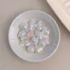 Acrílico UV Electrochapado Dos Tonos Luminoso Brillo Fino Pajarita Caballo Pequeño Corazón Múltiples Estilos DIY Cadena para Teléfono Llavero