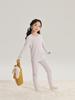 Pudding Haru Outono Novo Pijama Infantil 2024 Primavera e Outono Novo Roupas Casuais para Casa Meninas Conjunto para Bebê
