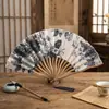 Estilo japonés transfronterizo y abanico de hueso de bambú de viento abanico pequeño exquisito para dama abanico plegable de concha con borla abanico de girasol al por mayor