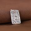 Colgante de plata con forma de pie de rey ciervo dorado, diseño retro de martillo, Nafu, rico y auspicioso, gran fortuna, cuerda en espiral, accesorios colgantes