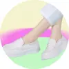 Zapatos de Enfermera Video Real Mujer Nuevo Suela Suave Transpirables Pie No Cansado Antideslizantes Zapatos Planos Blancos Médicos