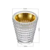 Incensário Árabe Transfronteiriço Porta-Velas de Aromaterapia de Vidro Cristalizado Artesanato Estilo Baccarat Oriente Médio Mais Vendido