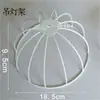 Estrutura para Abajur DIY Tecelagem com Corda Artesanal Abajur Suporte de Lâmpada Luminária de Mesa Redonda Quadrada Ferragens Acessórios de Estrutura de Ferro