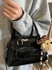 Nova Bolsa de Laço de Nicho para Mulheres Primavera 2026, Bolsa Transversal Simples na Moda, Bolsa de Mão Casual Bolsa Bowling
