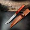 Cuchillo para carne con mango mongol cuchillo para cerdo cuchillo Miao para cortar a mano cuchillo para cortar carne cuchillo especial para res y cordero