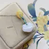 Acessórios para Anel de Corrida Bodhi Acessórios para Pulseira Pingente de Raiz de Bodhi Jade Branco Natural Gota Flor de Lótus Fruta de Marfim Borla