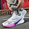 Nuevos zapatos deportivos casuales de primavera-verano para parejas, adecuados para adolescentes, hombres y mujeres, para saltar la cuerda, exámenes físicos y correr, en blanco y rojo, para el verano