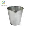 Balde de Ferro Galvanizado Personalizado pelo Fabricante Vaso de Flores Lixeira Balde de Ferro para Jardinagem à Prova d'Água Artesanato em Metal Balde