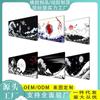 Mouse Pad Waves Oversized Office Desk Pad Publicidade Jogo Teclado Pad Aumentado Espessado Imprimível LOGO Cross-border Desk Pad